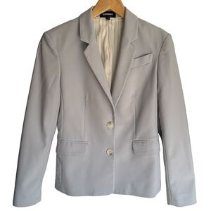 Express Light Blue Blazer Size 6